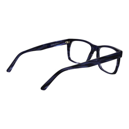 Eyeglasses Frames by Andy Wolf for unisex in acetate blue showcases a refined full-frame frame design with a refined blue coloured frame finish for a refined and sophisticated look.