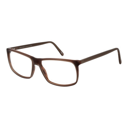 Eyeglasses Frames by Andy Wolf for unisex in acetate brown features an refined silhouette, showcasing a sophisticated brown coloured frame and refined full-frame frame design for a refined look.
