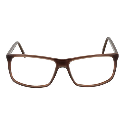 Eyeglasses Frames by Andy Wolf for unisex in acetate brown showcases a refined full-frame frame design with a refined brown coloured frame finish for a refined and sophisticated look.