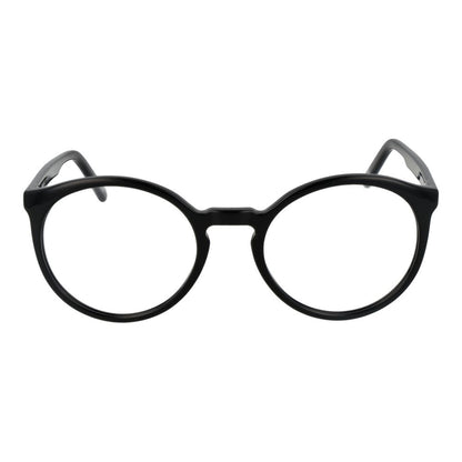 Eyeglasses Frames by Andy Wolf for unisex in acetate black features an refined silhouette, showcasing the refined black coloured frame and sophisticated full-frame frame design.