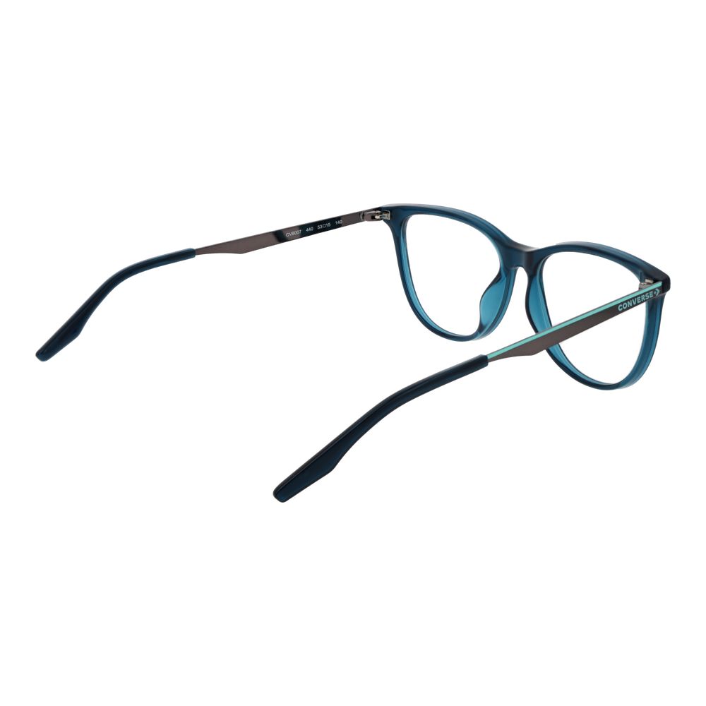 Eyeglasses Frames by Converse for women in metal and blue showcases a refined silhouette, detailed with a blue coloured frame finish and a sophisticated full-frame frame design.