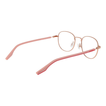 Eyeglasses Frames by Converse for unisex in metal rose-gold features an refined silhouette, showcasing a sophisticated rose-gold coloured frame and refined full-frame frame design for a refined look.