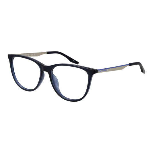 Eyeglasses Frames by Converse for women in metal blue features a refined silhouette, showcasing a refined blue coloured frame and full-frame frame design for a sophisticated, premium look.