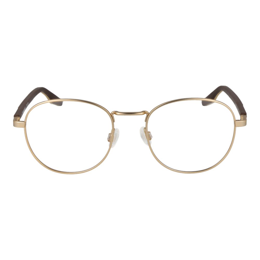 Eyeglasses Frames by Converse for unisex in rubber gold features an refined silhouette, showcasing a sophisticated gold coloured frame and refined full-frame frame design for a refined look.