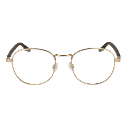 Eyeglasses Frames by Converse for unisex in rubber gold features an refined silhouette, showcasing a sophisticated gold coloured frame and refined full-frame frame design for a refined look.
