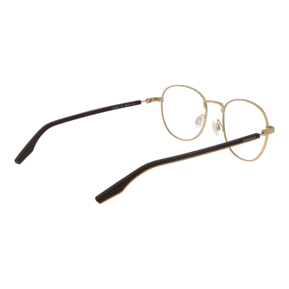 Eyeglasses Frames by Converse for unisex in rubber gold features an refined silhouette, showcasing the refined gold coloured frame and sophisticated full-frame frame design.