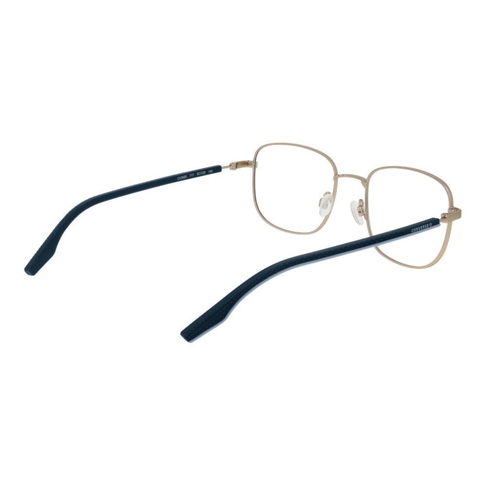 Eyeglasses Frames by Converse for unisex in rubber and gold showcases a refined silhouette, detailed with a gold coloured frame finish and a sophisticated full-frame frame design.