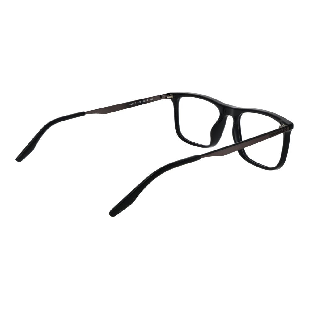 Eyeglasses Frames by Converse for men in metal black showcases a reflective silhouette, artfully incorporating a sophisticated black coloured frame with a distinct full-frame frame design.