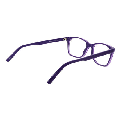 Eyeglasses Frames by Andy Wolf for unisex in acetate purple showcases a reflective silhouette, artfully incorporating a sophisticated purple coloured frame with a distinct full-frame frame design.