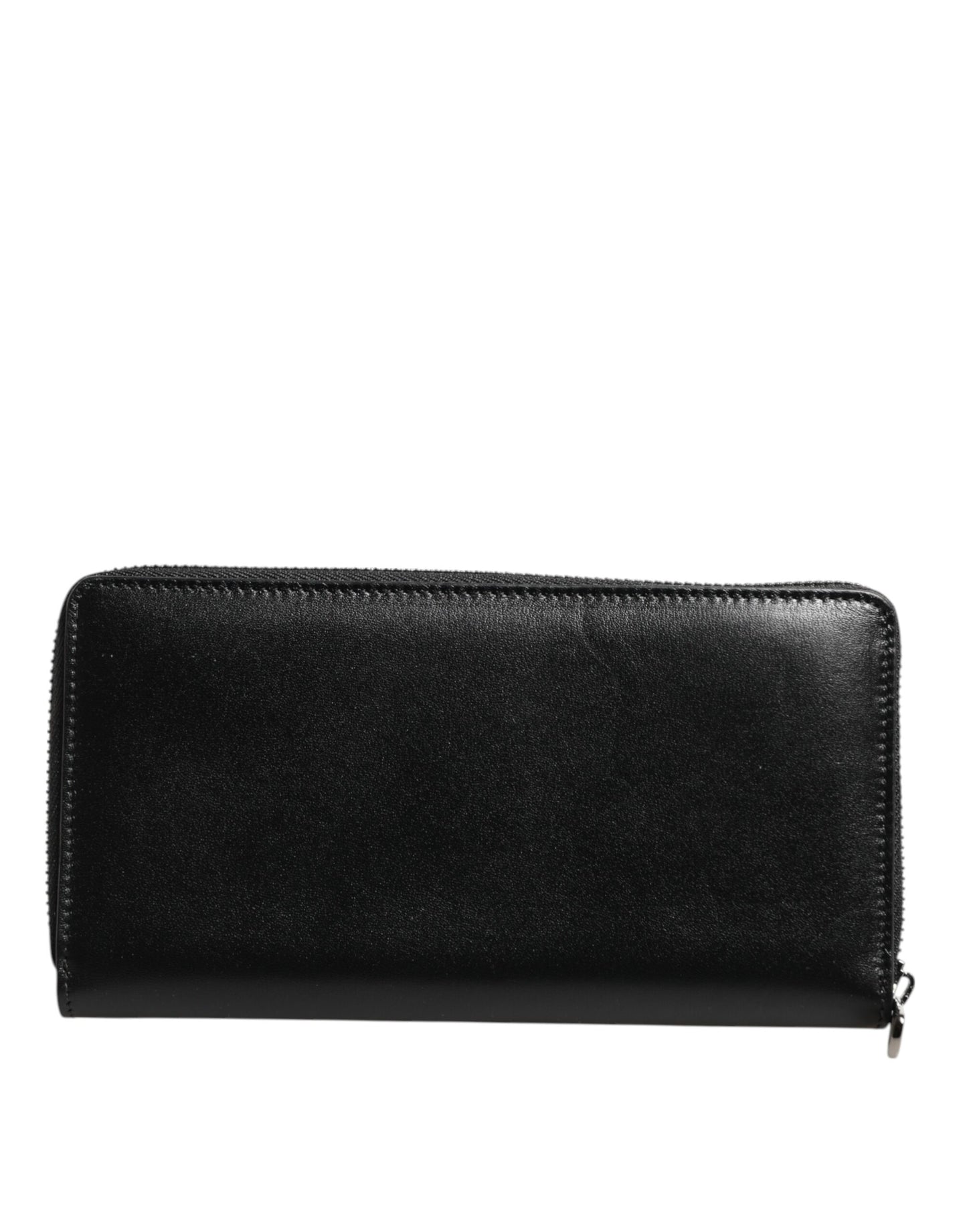 Cardholder Wallet by Dolce & Gabbana for men in caiman & calf leather black showcases a refined silhouette, artfully detailed with the signature style of the Caiman Calf Leather Cardholder Wallet and functional card-organization zip-around coin-purse.