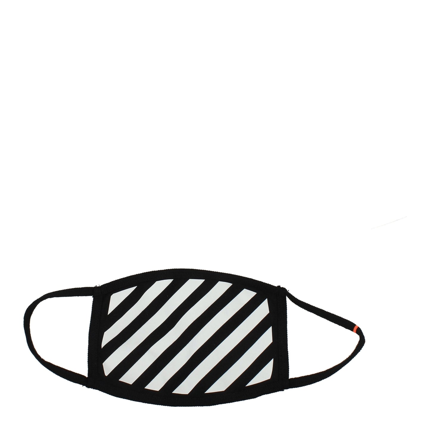 Face Mask by Off-White for men in leather and black & white showcases a distinguished silhouette, providing a sophisticated finish to Cotton Face Mask with its distinguished and meticulously crafted design.