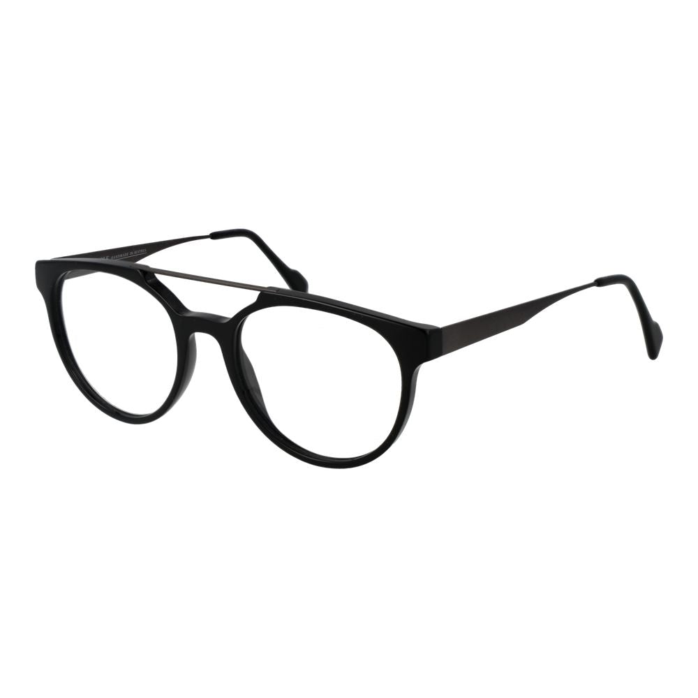 Eyeglasses Frames by Andy Wolf for unisex in acetate and black showcases a refined silhouette, detailed with a black coloured frame finish and a sophisticated full-frame frame design.