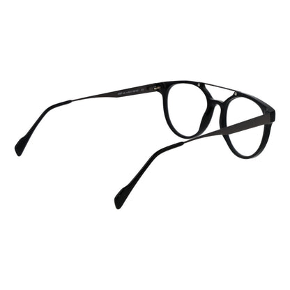 Eyeglasses Frames by Andy Wolf for unisex in acetate and black showcases a refined silhouette, detailed with a black coloured frame finish and a sophisticated full-frame frame design.