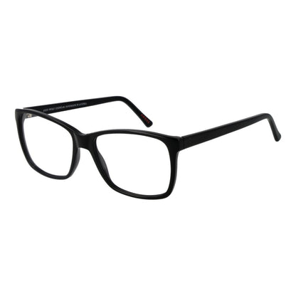 Eyeglasses Frames by Andy Wolf for unisex in acetate and black showcases an refined full-frame frame design featuring a sophisticated black coloured frame for an refined and refined aesthetic.