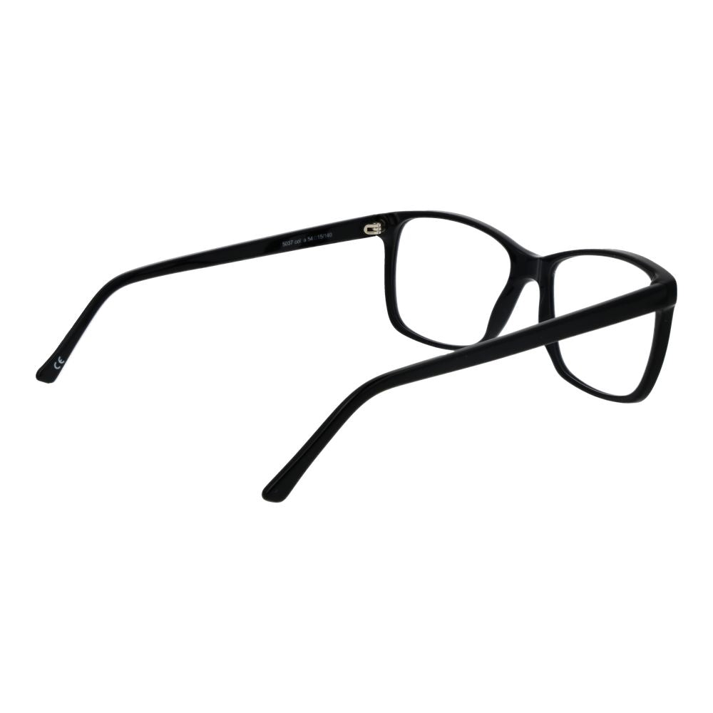 Eyeglasses Frames by Andy Wolf for unisex in acetate black features an refined silhouette, showcasing the refined black coloured frame and sophisticated full-frame frame design.