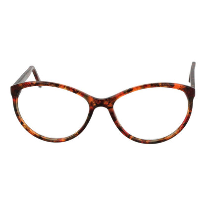 Eyeglasses Frames by Andy Wolf for unisex in acetate brown showcases a reflective silhouette, artfully incorporating a sophisticated brown coloured frame with a distinct full-frame frame design.