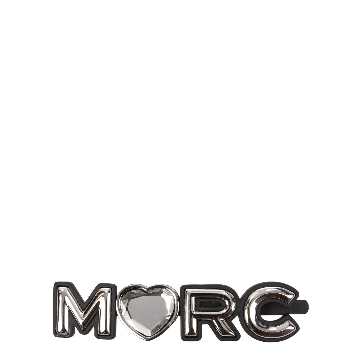 This Headband by Marc Jacobs for women in leather gray & silver presents a ornate silhouette from the Brass & Rhinestone Headband collection, showcasing a ornate finish for a truly ornate aesthetic.