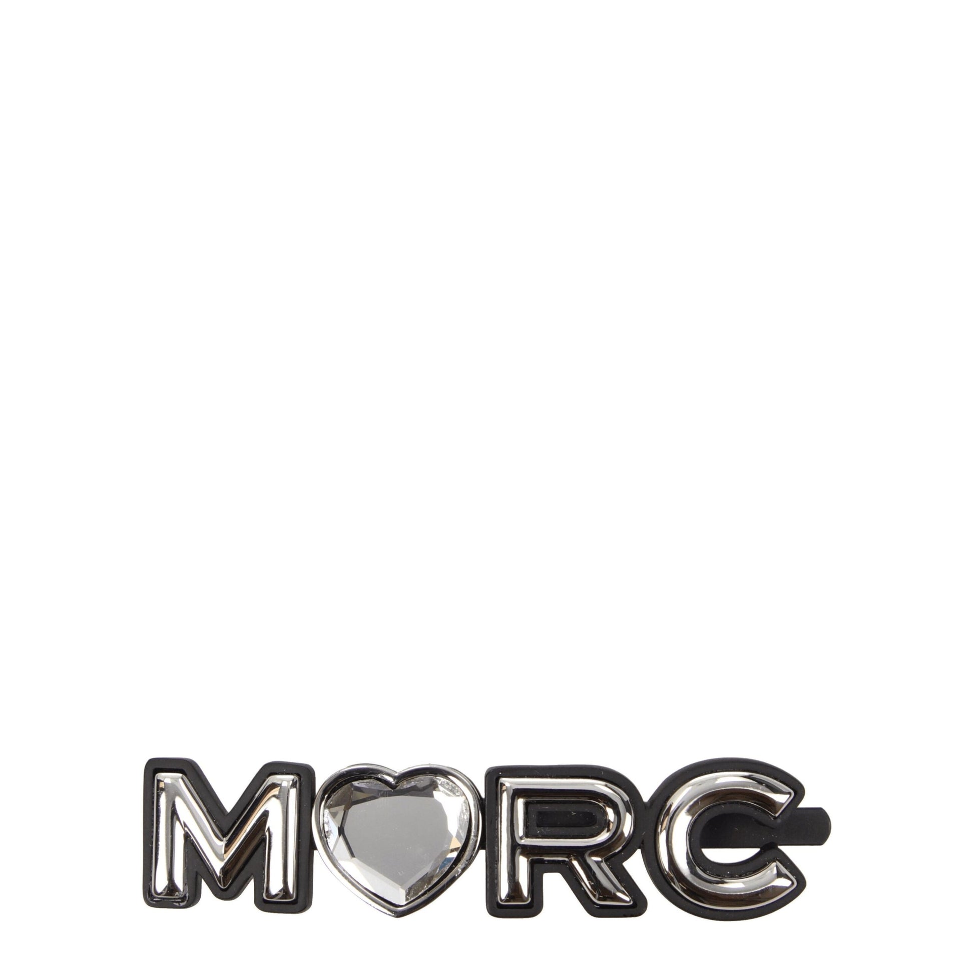This Headband by Marc Jacobs for women in leather gray & silver presents a ornate silhouette from the Brass & Rhinestone Headband collection, showcasing a ornate finish for a truly ornate aesthetic.