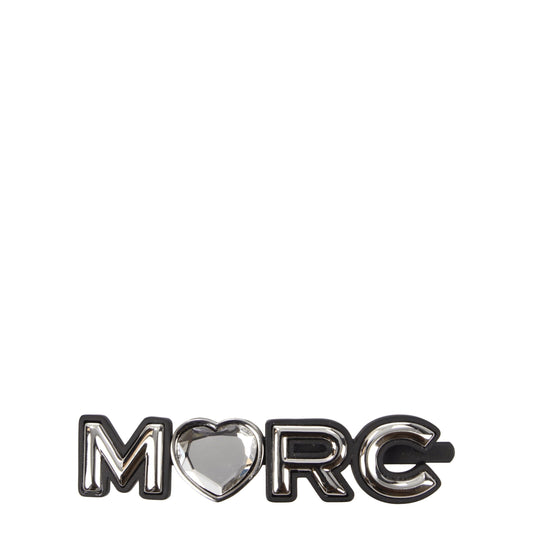 This Headband by Marc Jacobs for women in leather gray & silver presents a ornate silhouette from the Brass & Rhinestone Headband collection, showcasing a ornate finish for a truly ornate aesthetic.
