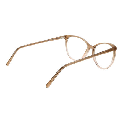 Eyeglasses Frames by Andy Wolf for unisex in acetate brown features an refined silhouette, showcasing the refined brown coloured frame and sophisticated full-frame frame design.