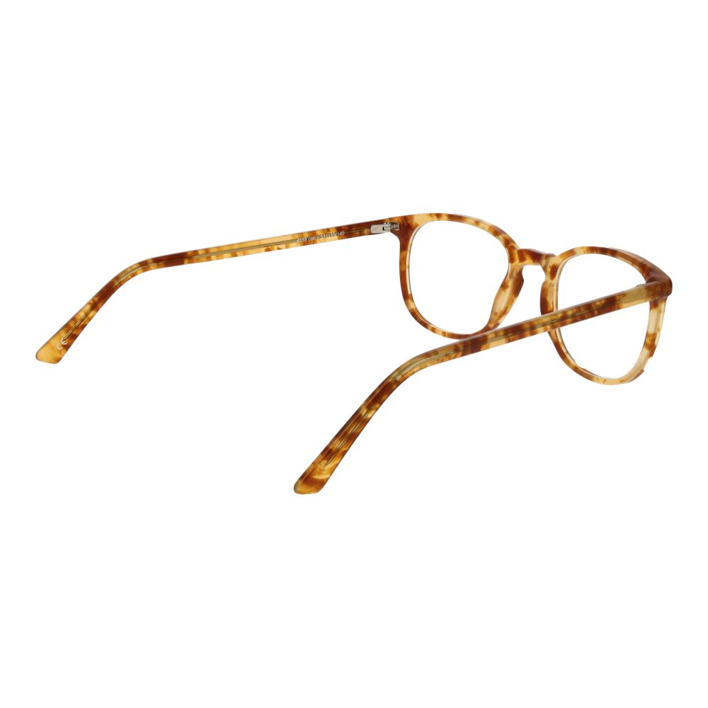 Eyeglasses Frames by Andy Wolf for unisex in acetate brown features an refined silhouette, showcasing a sophisticated brown coloured frame and refined full-frame frame design for a refined look.