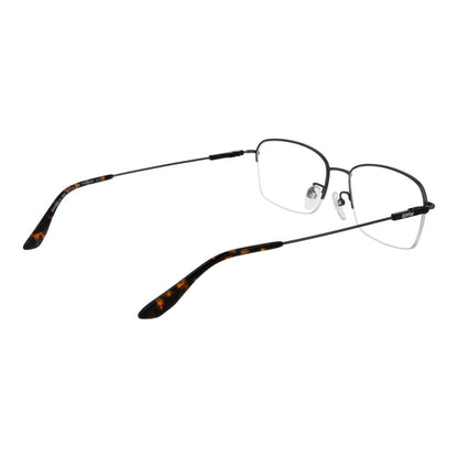 Eyeglasses Frames by BMW for men in titanium black showcases a refined half-frame frame design with a refined black coloured frame finish for a refined and sophisticated look.