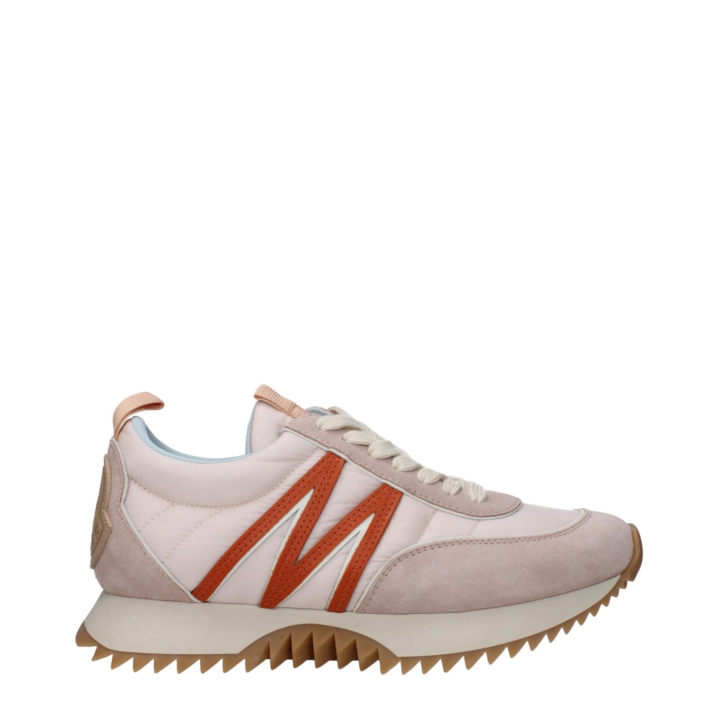 Sneakers by Moncler for women in rubber & fabric pink presents a impeccable silhouette as Women's Chunky Rubber & Fabric Sneakers, expertly defined by a impeccable chunky style for a impeccable, high-fashion look.