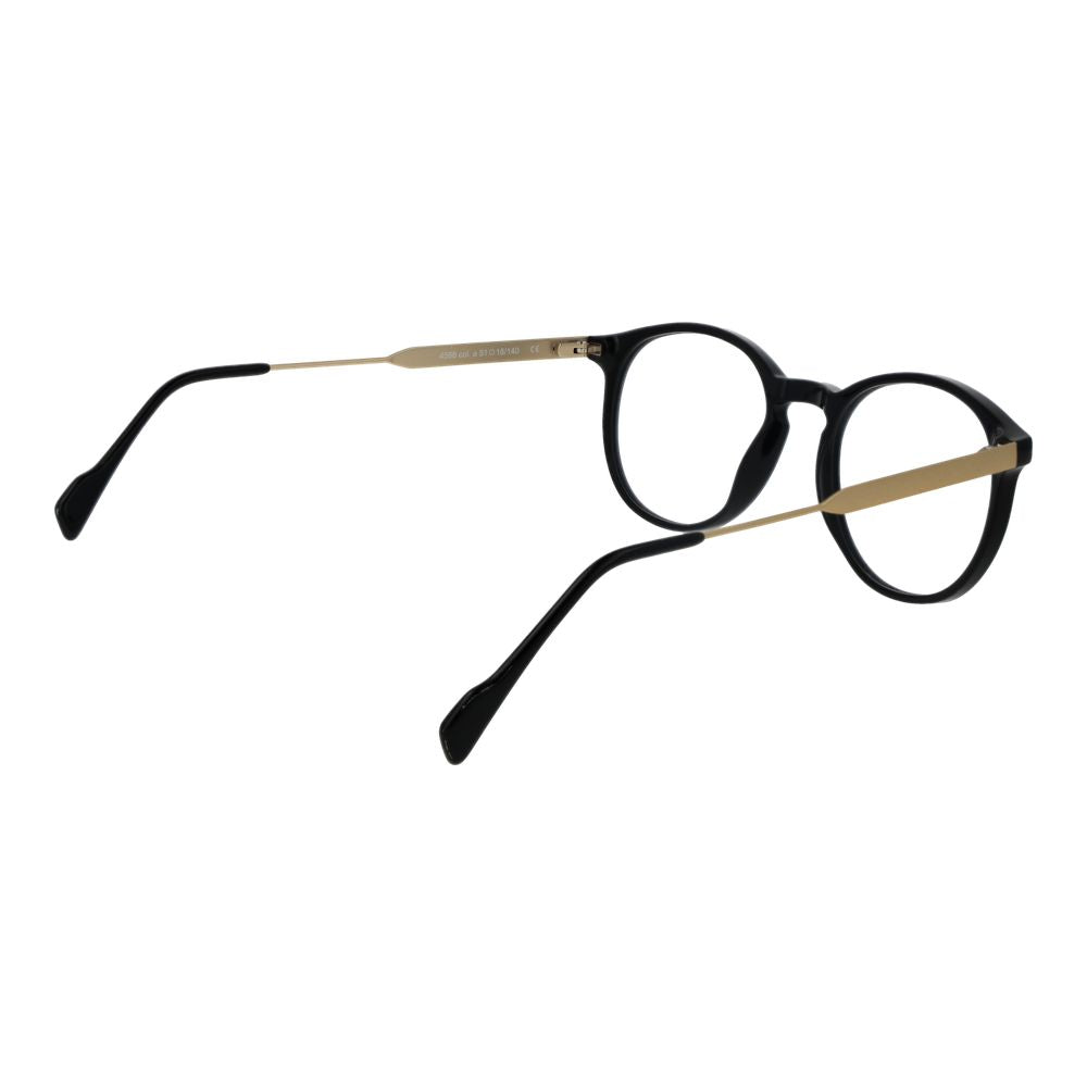 Eyeglasses Frames by Andy Wolf for unisex in acetate black showcases a refined full-frame frame design with a refined black coloured frame finish for a refined and sophisticated look.