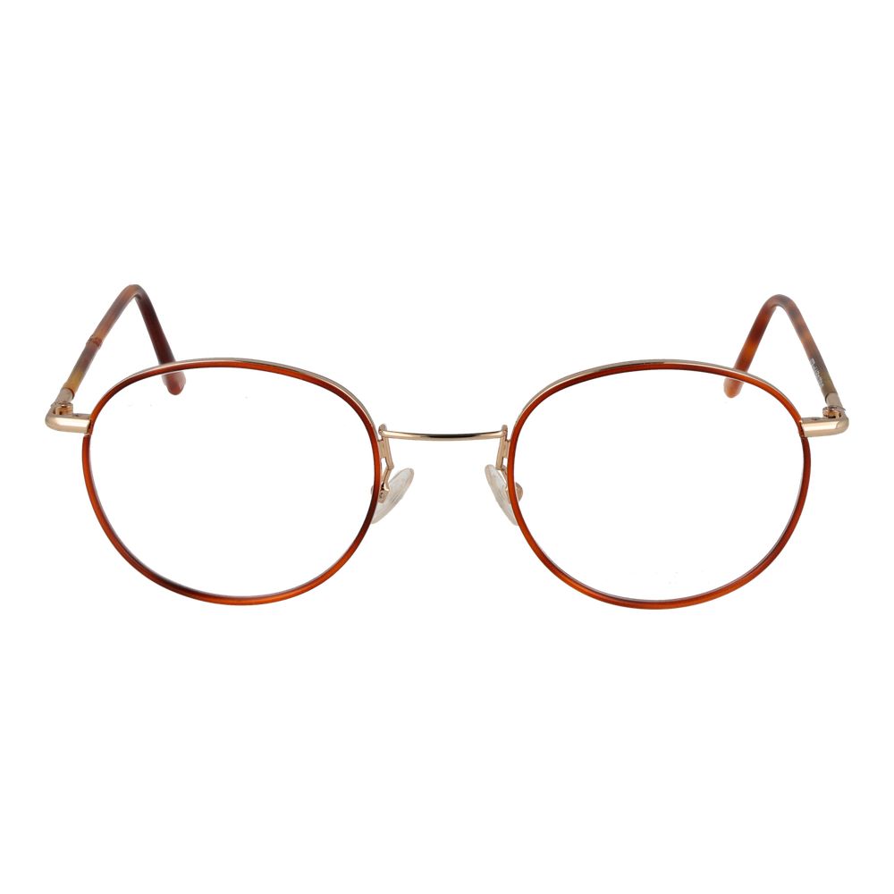 Eyeglasses Frames by Andy Wolf for unisex in metal orange features a refined silhouette, showcasing a refined orange coloured frame and full-frame frame design for a sophisticated, premium look.