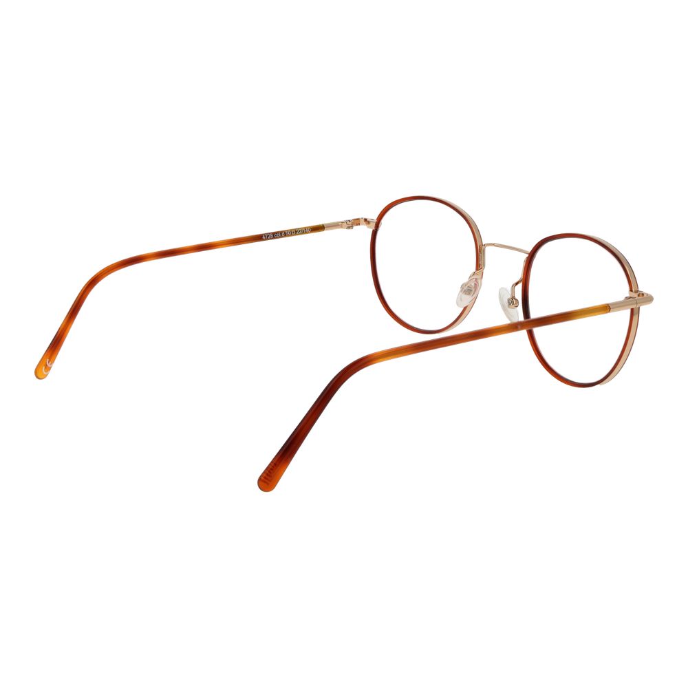 Eyeglasses Frames by Andy Wolf for unisex in metal and orange showcases a refined silhouette, detailed with a orange coloured frame finish and a sophisticated full-frame frame design.