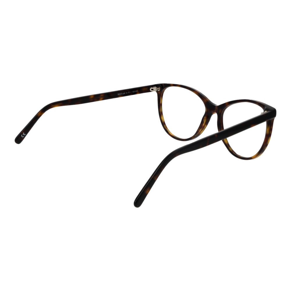 Eyeglasses Frames by Andy Wolf for unisex in acetate and brown showcases a refined silhouette, detailed with a brown coloured frame finish and a sophisticated full-frame frame design.
