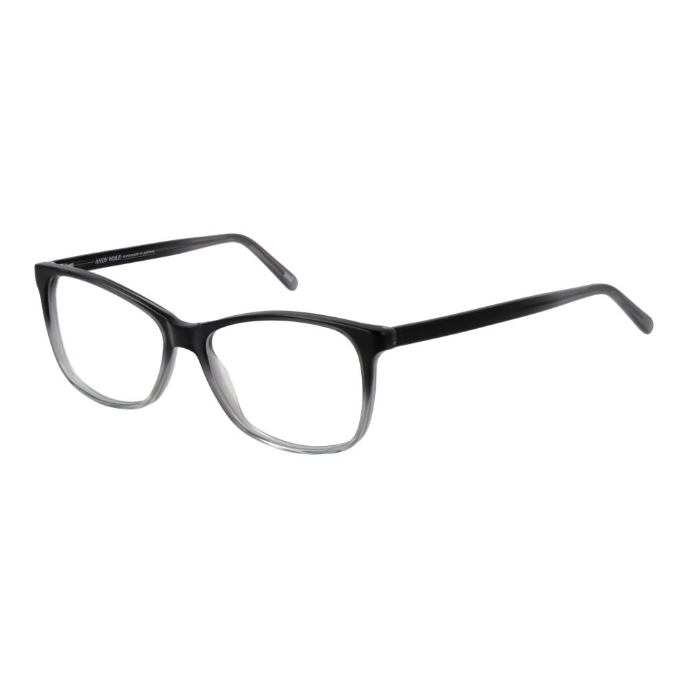 Eyeglasses Frames by Andy Wolf for unisex in acetate and black showcases an refined full-frame frame design featuring a sophisticated black coloured frame for an refined and refined aesthetic.