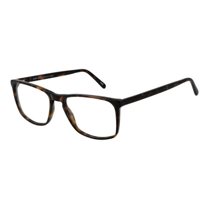 Eyeglasses Frames by Andy Wolf for unisex in acetate brown features an refined silhouette, showcasing the refined brown coloured frame and sophisticated full-frame frame design.