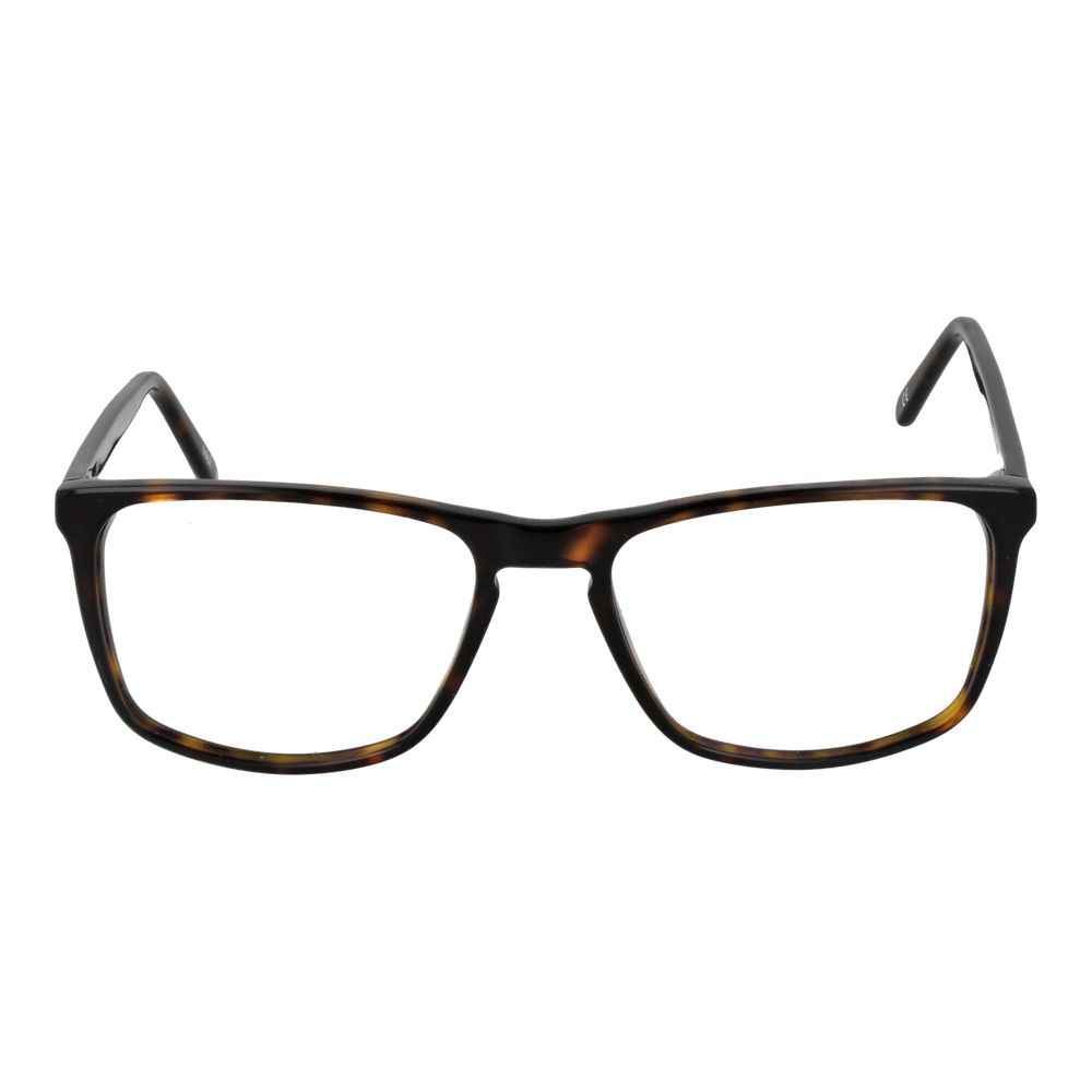 Eyeglasses Frames by Andy Wolf for unisex in acetate and brown showcases an refined full-frame frame design featuring a sophisticated brown coloured frame for an refined and refined aesthetic.