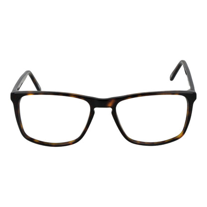 Eyeglasses Frames by Andy Wolf for unisex in acetate and brown showcases an refined full-frame frame design featuring a sophisticated brown coloured frame for an refined and refined aesthetic.
