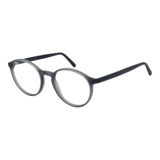 Eyeglasses Frames by Andy Wolf for unisex in acetate and gray showcases a refined silhouette, detailed with a gray coloured frame finish and a sophisticated full-frame frame design.