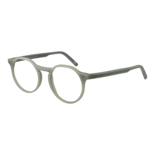 Eyeglasses Frames by Andy Wolf for unisex in acetate and gray showcases an refined full-frame frame design featuring a sophisticated gray coloured frame for an refined and refined aesthetic.
