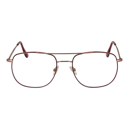 Eyeglasses Frames by Andy Wolf for unisex in metal burgundy features a refined silhouette, showcasing a refined burgundy coloured frame and full-frame frame design for a sophisticated, premium look.
