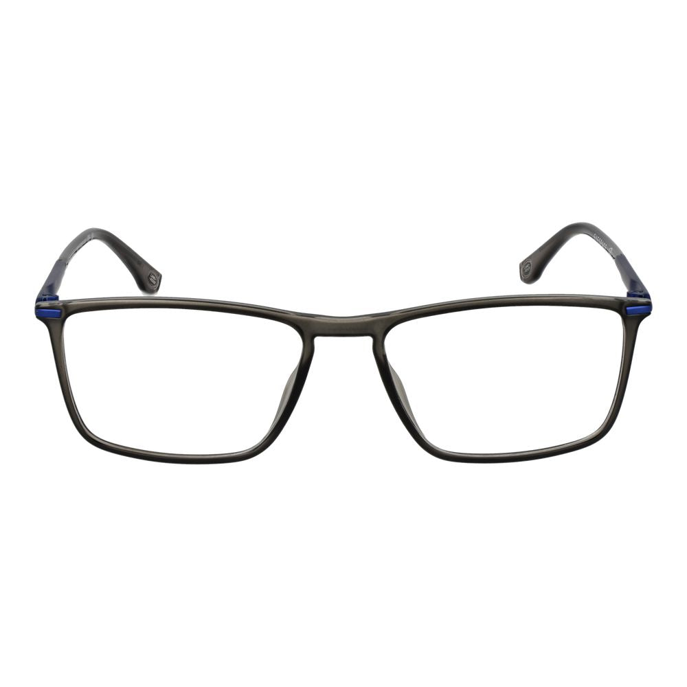 Eyeglasses Frames by Land Rover for men in plastic and gray showcases an refined full-frame frame design featuring a sophisticated gray coloured frame for an refined and refined aesthetic.