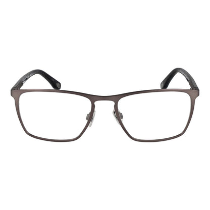 Eyeglasses Frames by Land Rover for men in stainless steel gray features an refined silhouette, showcasing the refined gray coloured frame and sophisticated full-frame frame design.