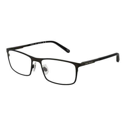Eyeglasses Frames by Land Rover for men in stainless steel olive features an refined silhouette, showcasing a sophisticated olive coloured frame and refined full-frame frame design for a refined look.