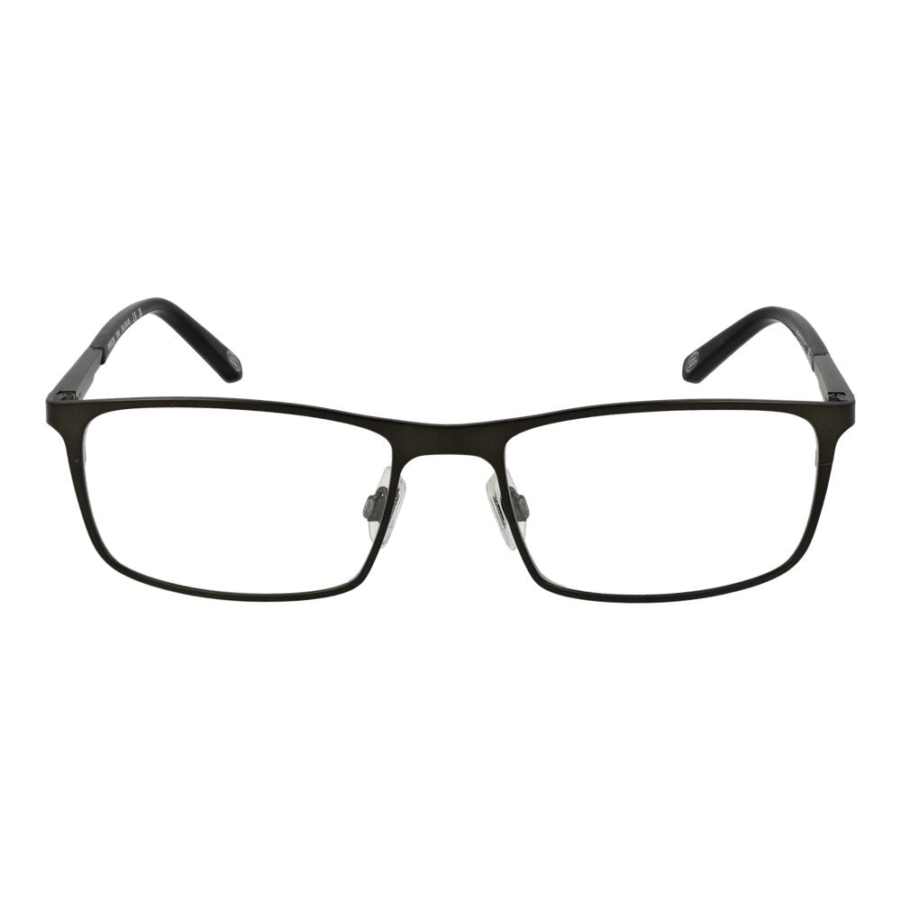 Eyeglasses Frames by Land Rover for men in stainless steel olive features an refined silhouette, showcasing the refined olive coloured frame and sophisticated full-frame frame design.