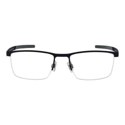 Eyeglasses Frames by Land Rover for men in acetate blue features an refined silhouette, showcasing the refined blue coloured frame and sophisticated half-frame frame design.