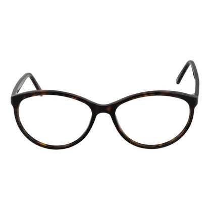 Eyeglasses Frames by Andy Wolf for unisex in acetate brown showcases a reflective silhouette, artfully incorporating a sophisticated brown coloured frame with a distinct full-frame frame design.