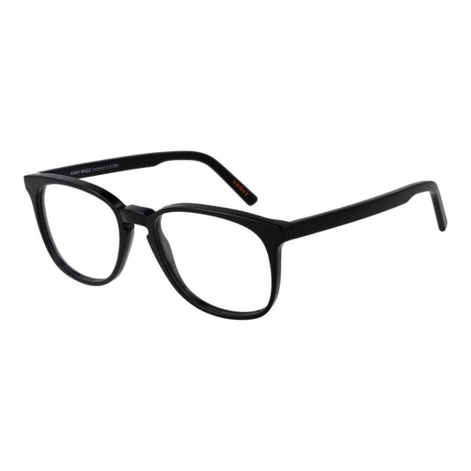 Eyeglasses Frames by Andy Wolf for unisex in acetate and black showcases a refined silhouette, detailed with a black coloured frame finish and a sophisticated full-frame frame design.