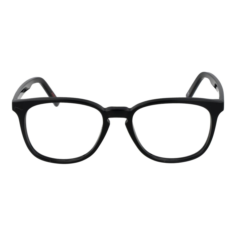 Eyeglasses Frames by Andy Wolf for unisex in acetate and black showcases an refined full-frame frame design featuring a sophisticated black coloured frame for an refined and refined aesthetic.