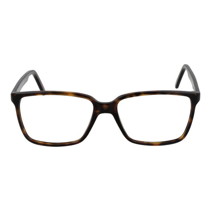 Eyeglasses Frames by Andy Wolf for unisex in acetate and brown showcases a refined silhouette, detailed with a brown coloured frame finish and a sophisticated full-frame frame design.