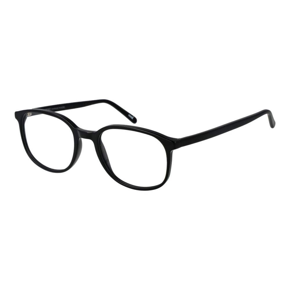 Eyeglasses Frames by Andy Wolf for unisex in acetate black features a refined silhouette, showcasing a refined black coloured frame and full-frame frame design for a sophisticated, premium look.