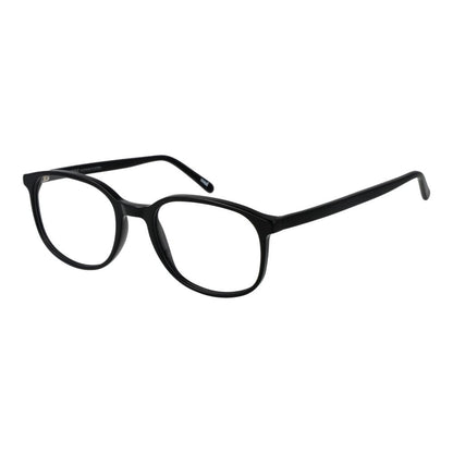 Eyeglasses Frames by Andy Wolf for unisex in acetate black features a refined silhouette, showcasing a refined black coloured frame and full-frame frame design for a sophisticated, premium look.