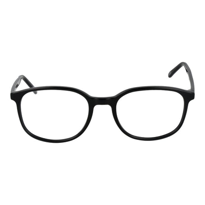 Eyeglasses Frames by Andy Wolf for unisex in acetate black features an refined silhouette, showcasing a sophisticated black coloured frame and refined full-frame frame design for a refined look.